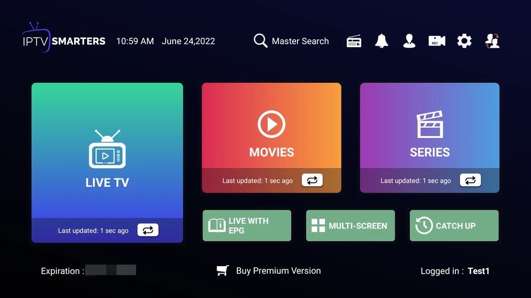 IPTV Smarters Pro sur Smart TV, tablette et téléphone